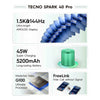 Celular spark 40pro 256gb ram 8