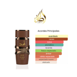 Lattafa Asad Bourbon 1.1 Premium EDP - Equivalente