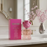 Moschino Toy 2 Bubble Gum 100ml EDT perfume equivalente para mujer frasco y caja en ambiente elegante
